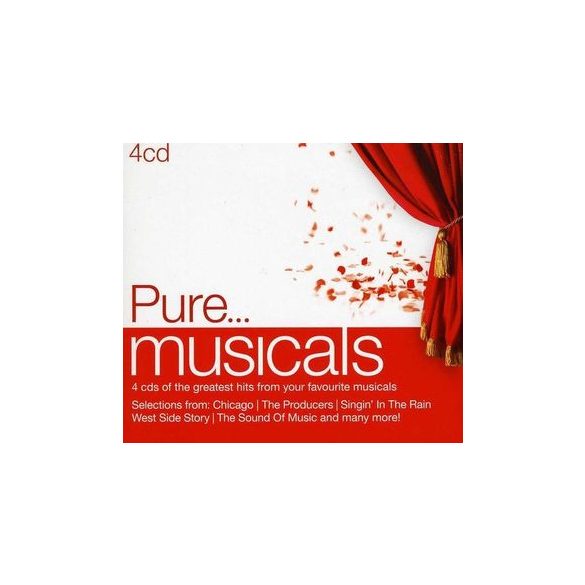 VÁLOGATÁS - Pure…Musicals / 4cd / CD