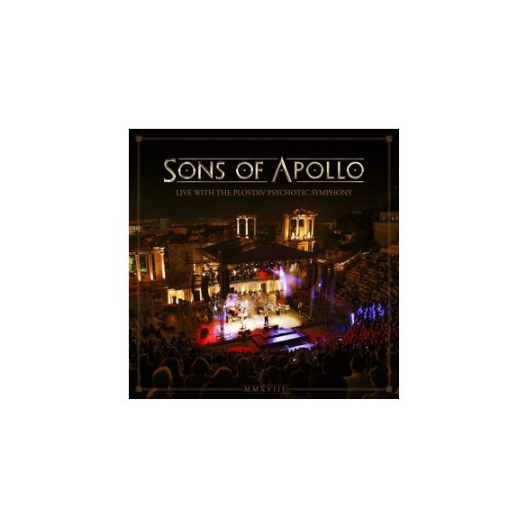 SONS OF APOLLO - Live With The Plovdiv Psychotic Symphony / 3cd+dvd / CD