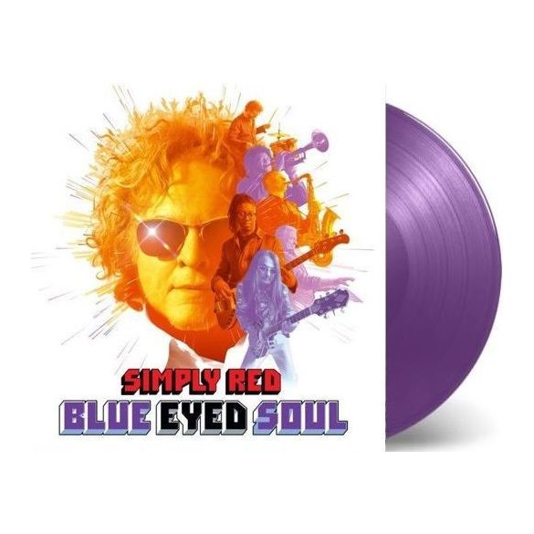 SIMPLY RED - Blue Eyed Soul / limitált színes vinyl bakelit / LP