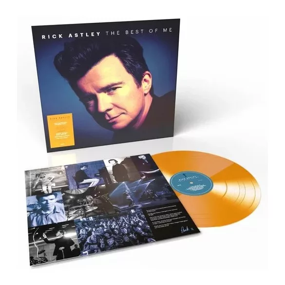 RICK ASTLEY - Best Of Me  / színes vinyl bakelit / LP