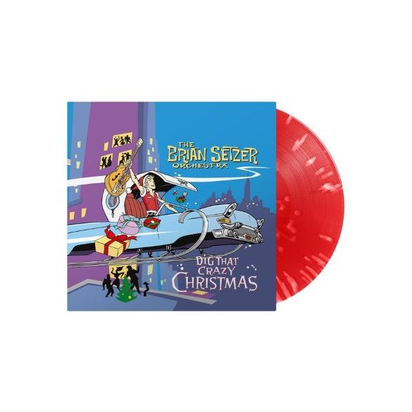 BRIAN SETZER  ORCHESTRA - Dig That Crazy Christmas / limitált színes vinyl bakelit / LP