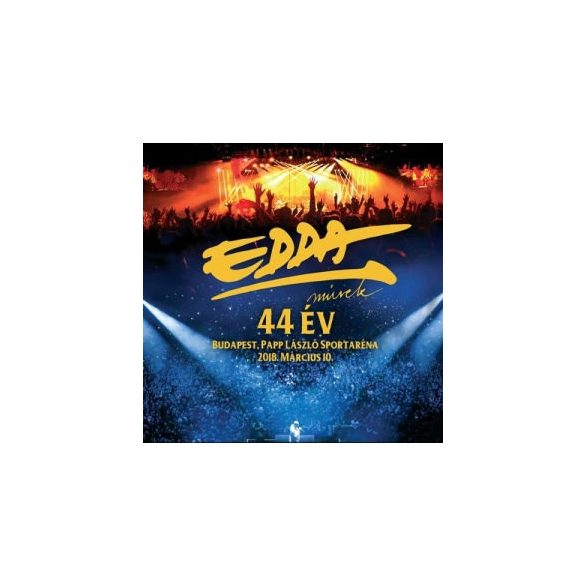 EDDA - 44 Év Budapest Papp László Sportaréna 2018 / cd+dvd / CD