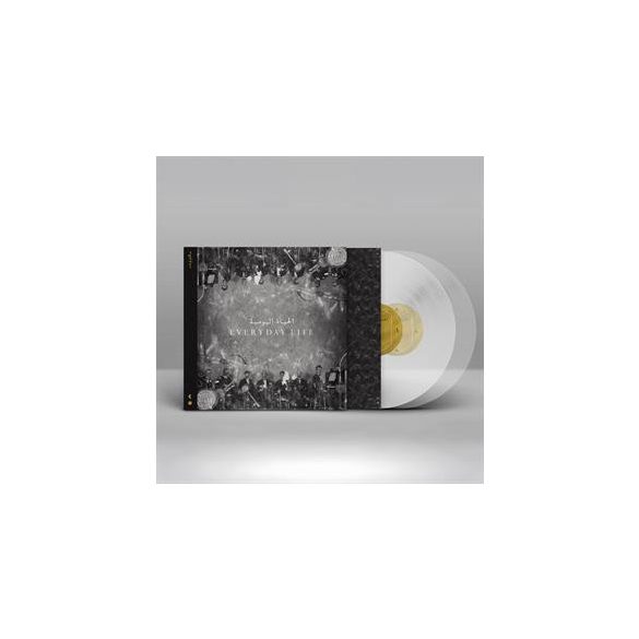 COLDPLAY - Everyday Life  (Clear Ecorecord) / színes vinyl bakelit / 2xLP