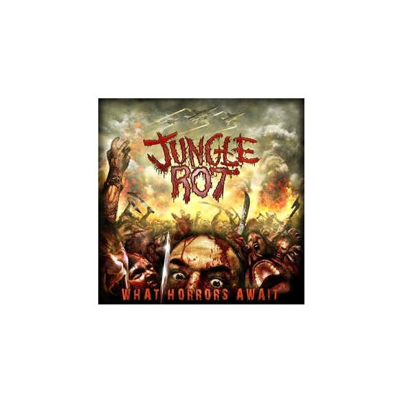 JUNGLE ROT - What Horrors Await / limitált színes vinyl bakelit / LP