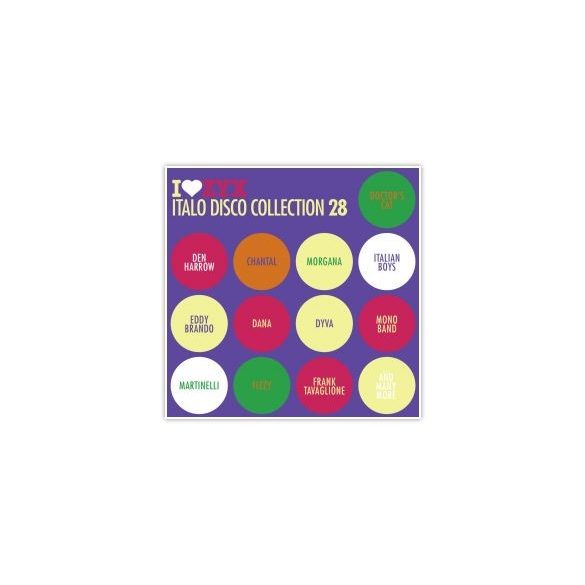 VÁLOGATÁS - I Love ZYX Italo Disco Collection vol.28. / 3cd / CD