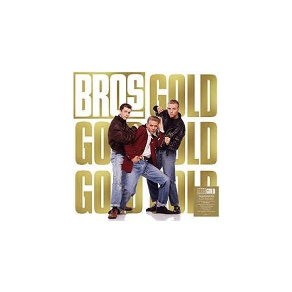 BROS - Gold / színes limitált vinyl bakelit / LP