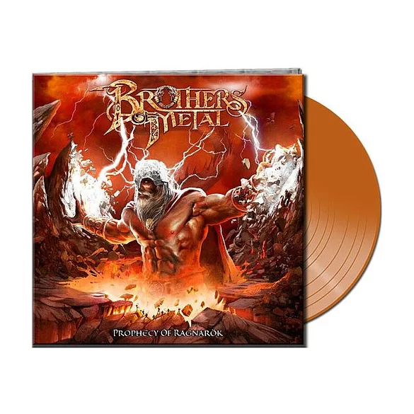 BROTHERS OF METAL - Prophecy Of Ragnarök / színes limitált vinyl bakelit / LP
