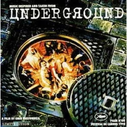 FILMZENE - Underground / vinyl bakelit / LP