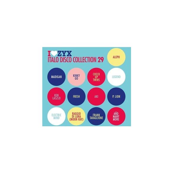 VÁLOGATÁS - I Love ZYX Italo Disco Collection vol.29. / 3cd / CD