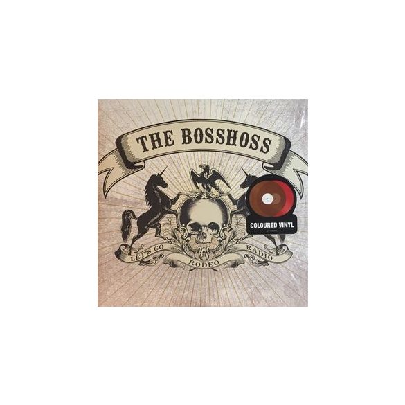BOSSHOSS - Let's Go Rodeo Radio / színes vinyl bakelit / 2xLP
