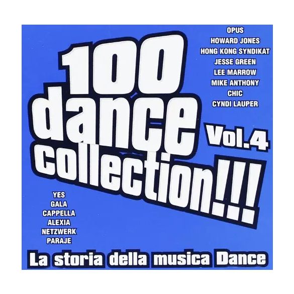 VÁLOGATÁS - 100 Dance Collection vol.4 CD