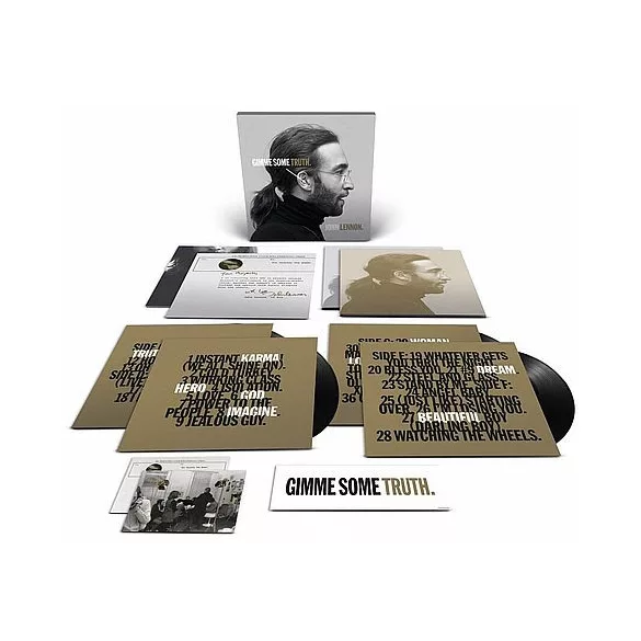 JOHN LENNON - Gimme Some Truth / vinyl bakelit / LP box