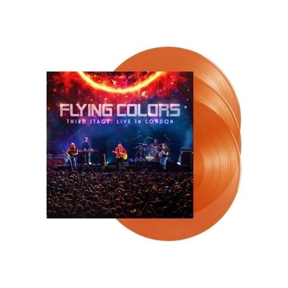 FLYING COLORS - Third Stage Live In London / színes vinyl bakelit / 3xLP
