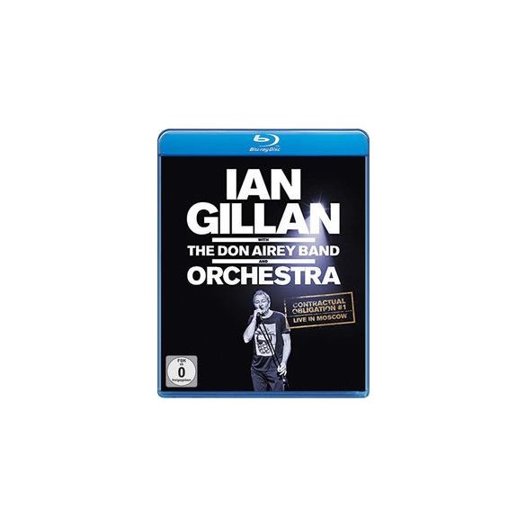 IAN GILLAN - Live In Moscow With Don Airey Band And Orchestra / blu-ray / BRD