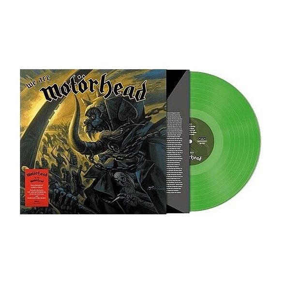 MOTORHEAD - We Are Motorhead / színes vinyl bakelit / LP