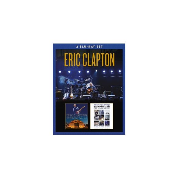 ERIC CLAPTON - 2in1 Slowhand At 70 Live At The Royal Albert Hall + Plains Trains And Eric / blu-ray / BRD