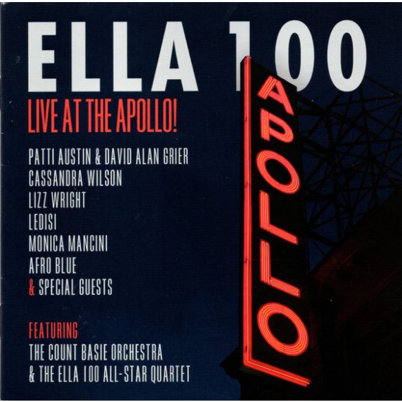 VÁLOGATÁS - Ella 100 Live At The Apollo CD