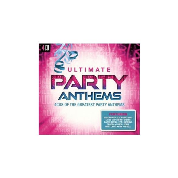 VÁLOGATÁS - Ultimate...Party Anthems / 4cd / CD