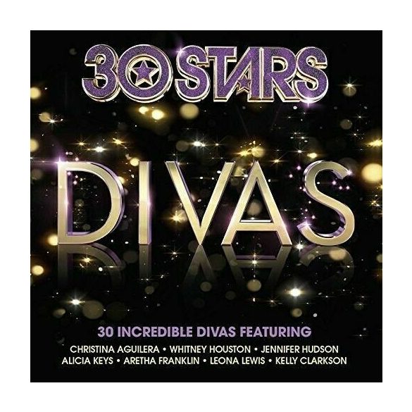 VÁLOGATÁS - 30 Stars / Divas / 2cd / CD