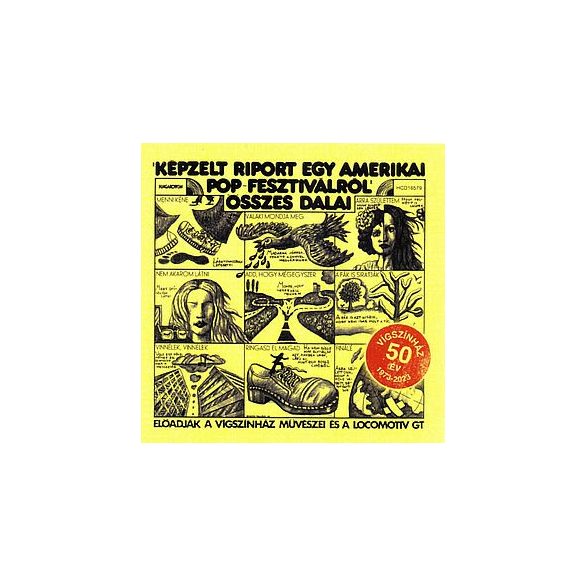 MUSICAL ROCKOPERA - Képzelt Riport Egy Amerikai Popfesztiválról Vígszínház 50 év 1973-2023 CD