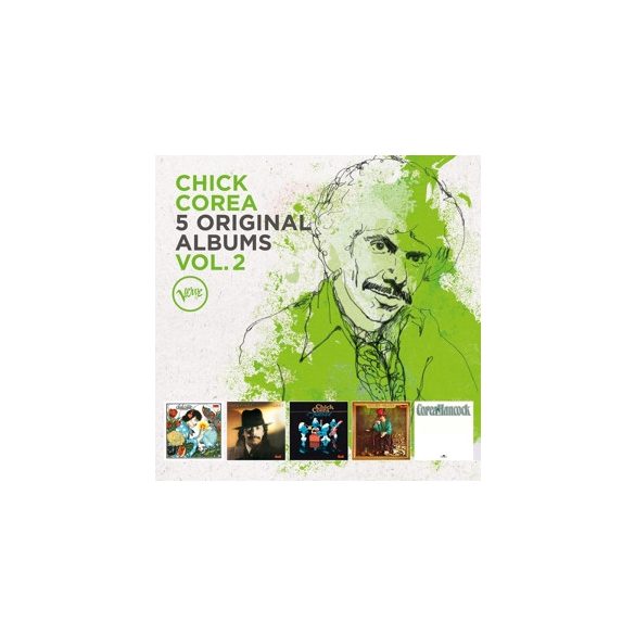 CHICK COREA - 5 Original Albums vol.2 / 5cd / CD