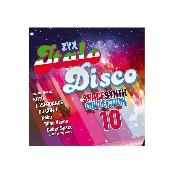 VÁLOGATÁS - ZYX Italo Disco Spacesynth Collection 10. / 2cd / CD