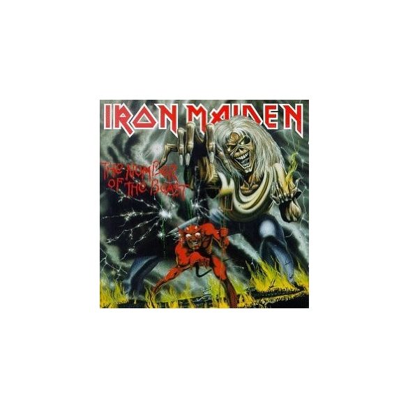 IRON MAIDEN - Number Of The Beast / vinyl bakelit / LP
