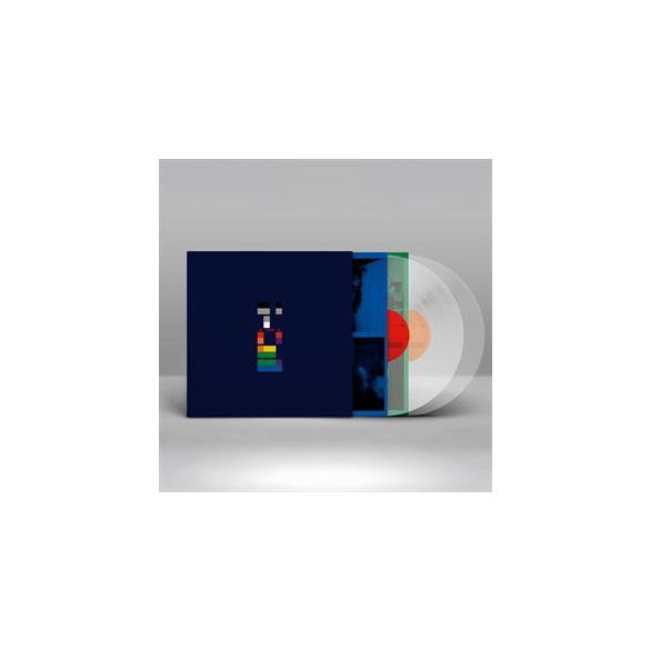 COLDPLAY - X & Y (Clear Ecorecord) / színes vinyl bakelit / 2xLP