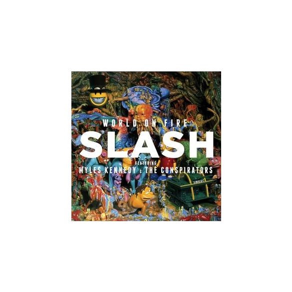 SLASH - World On Fire / vinyl bakelit / 2xLP