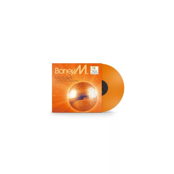BONEY M - Ma Baker / színes vinyl bakelit maxi / 12"