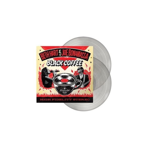 BETH HART & JOE BONAMASSA - Black Coffee / színes vinyl bakelit / LP