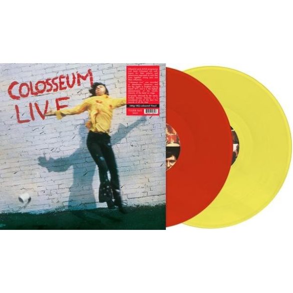 COLOSSEUM - Live / színes vinyl bakelit / LP
