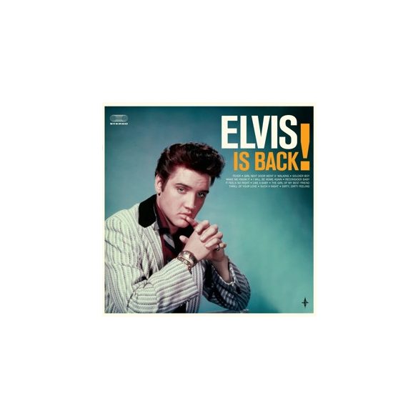 ELVIS PRESLEY - Elvis Is Back / színes vinyl bakelit / LP