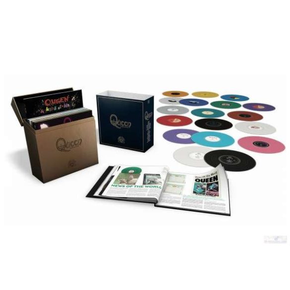 QUEEN - Complete Studio Albums / vinyl bakelit box / LP box