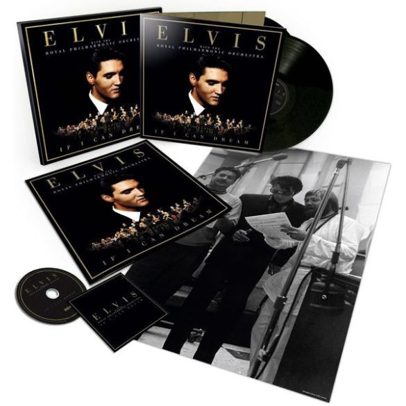 ELVIS PRESLEY - If I Can Dream Presley With Royal Philharmonic Orchestra / 2LP+cd vinyl bakelit box / LP box