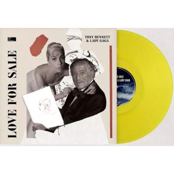 LADY GAGA & TONY BENNETT - Love For Sale / színes vinyl bakelit / LP