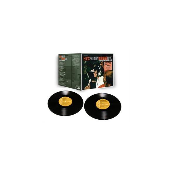 ELVIS PRESLEY - Burning Love - the Rca Rehearsals / bakelit vinyl / 2xLP