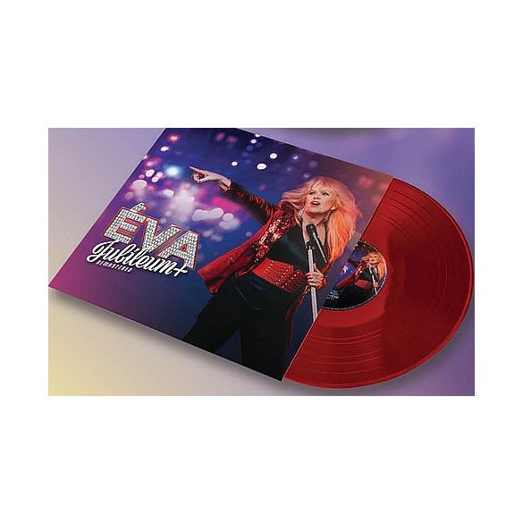 CSEPREGI ÉVA - Jubileum / limitált vörös vinyl bakelit / LP