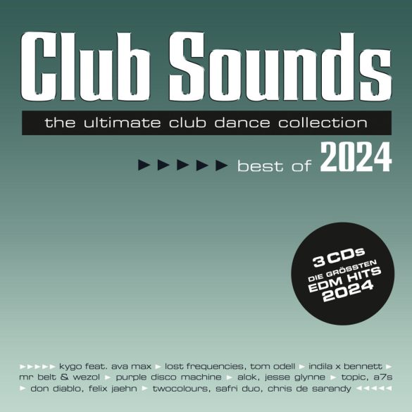 VÁLOGATÁS - Club Sounds Best Of 2024  / 3cd / CD