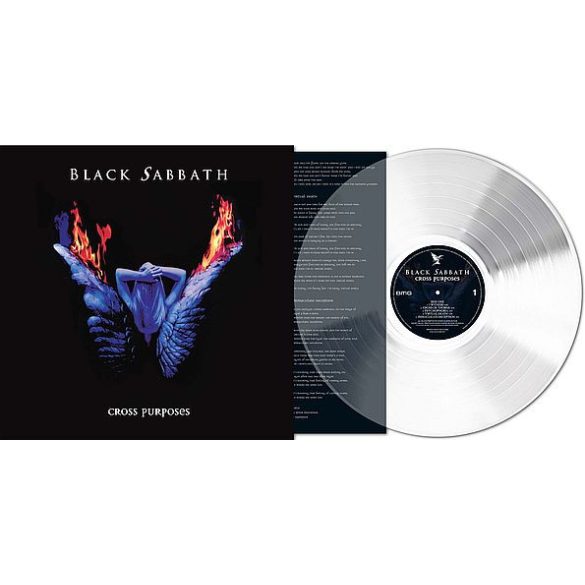 BLACK SABBATH  - Cross Purposes / 2024 remaster "clear" vinyl bakelit / LP