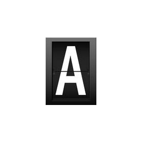 "A"