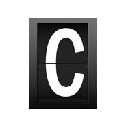 "C"